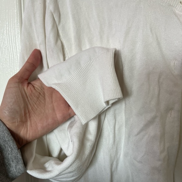 H&M Classic White Cardigan Sweater - Picture 3 of 4